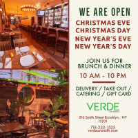 Verde on Smith menu